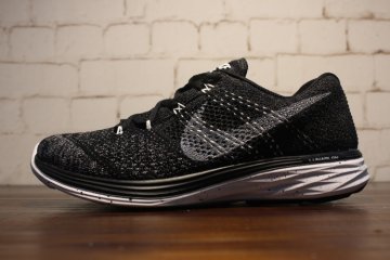 (image for) Men's Nike Flyknit Lunar 3 Black