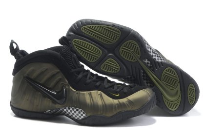 (image for) Air Foamposite Pro 2012 black/white/golden