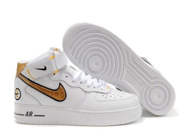 (image for) Nike Air Force 1 07 white/black/golden