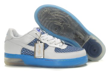 (image for) Air Force 1 Supreme 07 Shoes white/deepskyblue