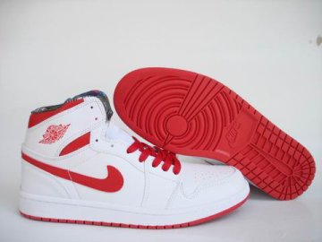 (image for) Jordan 1 Shoes white/red
