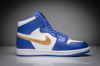 (image for) Air Jordan 1 Mid blue/white