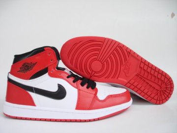 (image for) Jordan 1 Shoes black/white/red IV
