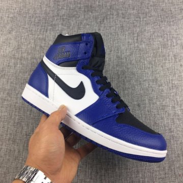 (image for) Air Jordan 1 Rare Air Banned White/Black/Blue