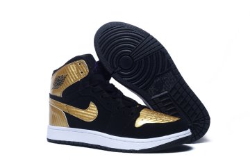 (image for) Air Jordan 1 Retro High OG black/golden/white