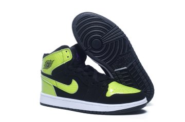 (image for) Air Jordan 1 Retro High OG black/lawngreen/white