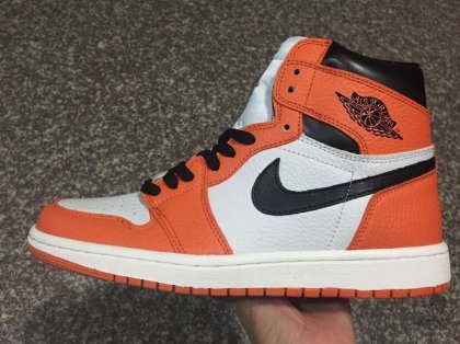 (image for) Air Jordan 1 Retro High black/white/orangered