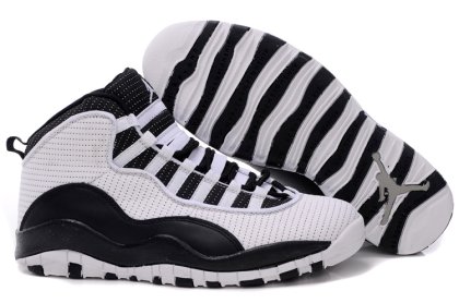 (image for) Jordan 10 Shoes black/white II