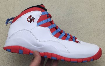 (image for) Air Jordan 10 Retro Blue red / white