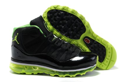(image for) Jordan 11 Air Max Fusion black/white/lawngreen