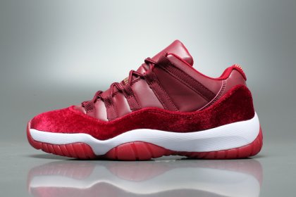 (image for) AIR JORDAN XI LOW White/Crimson
