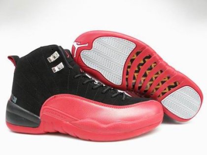 (image for) Jordan 12 Shoes white/black/red II