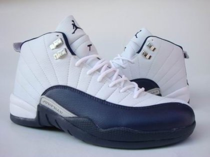 (image for) Jordan 12 Shoes white/Nvay