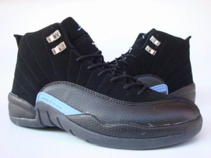 (image for) Jordan 12 Shoes black/gray