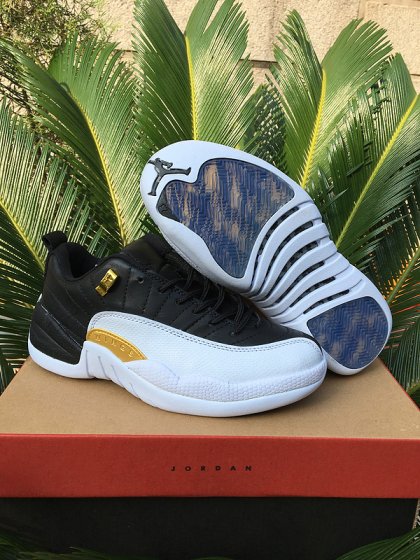 (image for) Air Jordan Retro 12 Low black/golden/white
