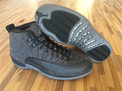 (image for) Air Jordan 12 Retro black/gray