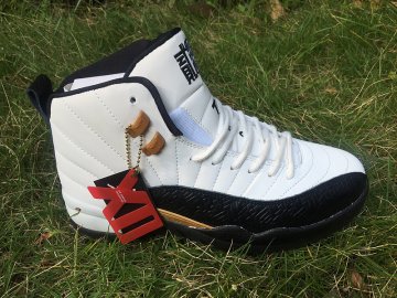 (image for) Air Jordan 12 Retro CNY White/Black/Golden