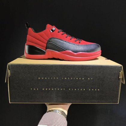 (image for) Air Jordan 12 (XII) Retro Low Red/Black