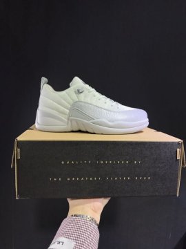 (image for) Air Jordan 12 (XII) Retro Low White/White