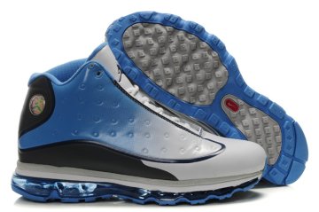 (image for) Jordan 13 Fusion Air Max black/white/blue