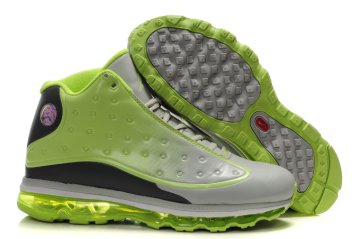 (image for) Jordan 13 Fusion Air Max black/white/lawngreen