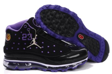 (image for) Jordan 13 Fusion Air Max black/white/darkviolet