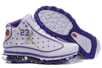 (image for) Jordan 13 Fusion Air Max white/darkviolet