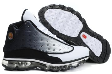 (image for) Jordan 13 Fusion Air Max black/white II