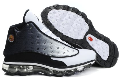 (image for) Jordan 13 Fusion Air Max black/white II