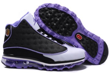 (image for) Jordan 13 Fusion Air Max black/white/blueviolet II