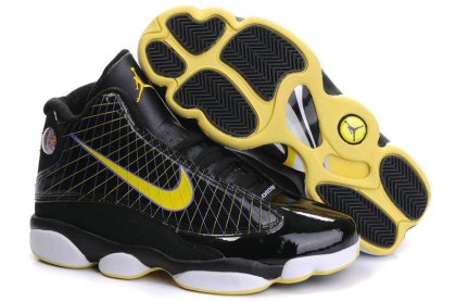 (image for) Jordan 13 Lebron James black/white/gold