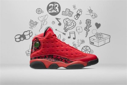 (image for) Air Jordan 13 Retro red/black