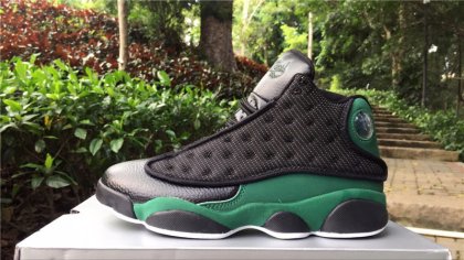 (image for) Air Jordan 13 Retro Black/White/Green