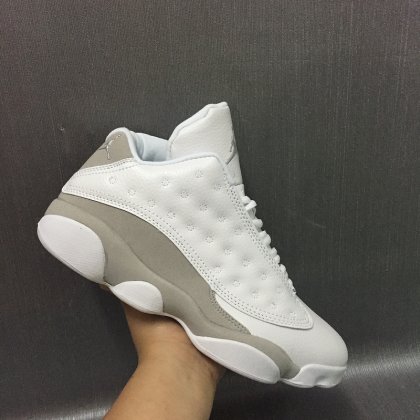 (image for) Air Jordan 13 Retro Low White/White