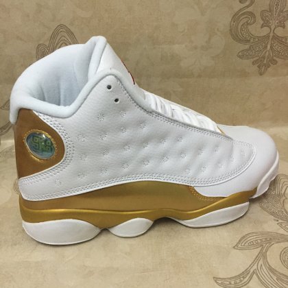 (image for) Air Jordan 13 Retro White/Metallic Gold