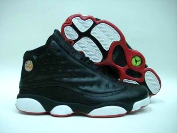 (image for) Air Jordan 13 Shoes black/white/red III