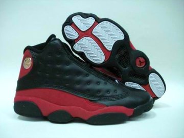 (image for) Air Jordan 13 Shoes black/white/red IV