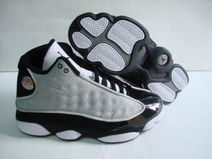 (image for) Air Jordan 13 Shoes black/white/papaywhip