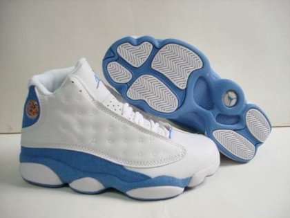 (image for) Air Jordan 13 Shoes white/dodgerblue