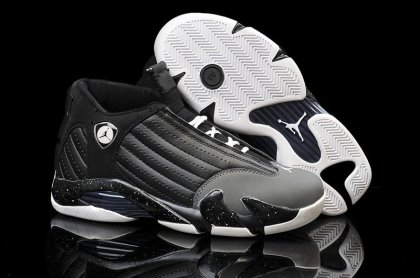 (image for) Air Jordan 14 Retro black/white