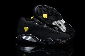 (image for) Air Jordan 14 Retro black/yellow/slivev