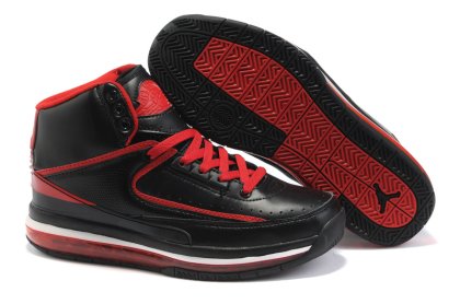 (image for) Jordan Retro 2 black/white/red