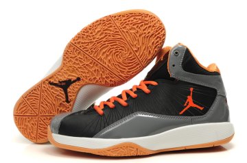 (image for) Air Jordan 26 III Shoes Black/Grey/Orange