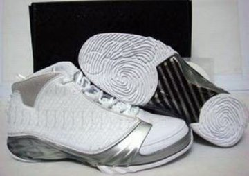 (image for) Jordan 23 Shoes silvery white/white/black