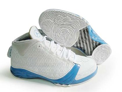 (image for) Jordan 23 Shoes white/black/deepskyblue