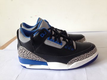 (image for) Air Jordan 3 Low Blue/White/Black