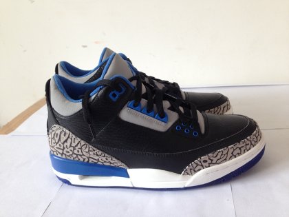 (image for) Air Jordan 3 Low Blue/White/Black