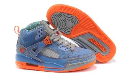 (image for) Nike Air Jordan 3.5 Womens orangered/dodgerblue/gray