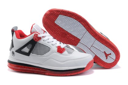 (image for) Jordan 4 Air Cushion black/white/red