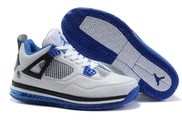 (image for) Jordan 4 Air Cushion black/white/blue